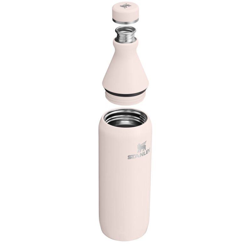 Stanley All Day Slim Bottle 20oz Rose Quartz image number 1